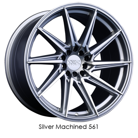 XXR Wheels - XXR Wheel Rim 561 18x10 5x100/5x114.3 ET35 73.1CB Machined / Silver