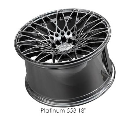 XXR Wheels - XXR Wheel Rim 553 20X10.25 5x114.3/5x120 ET16 73.1CB Platinum