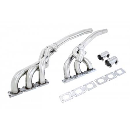 Manzo Headers, Exhausts, and More - Manzo 3 Series E36 1992-1998 / E36 M3 1992-1995 2.5L / 2.8L / 3.0L I6 Stainless Steel Headers