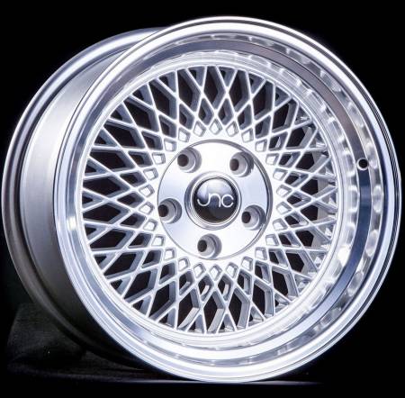 JNC Wheels - JNC Wheels Rim JNC031 Silver Machined Lip 16x8 4x100 ET20