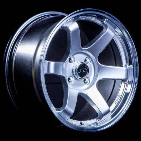 JNC Wheels - JNC Wheels Rim JNC014 Hyper Silver Machined Lip 15x8 4x100 ET20