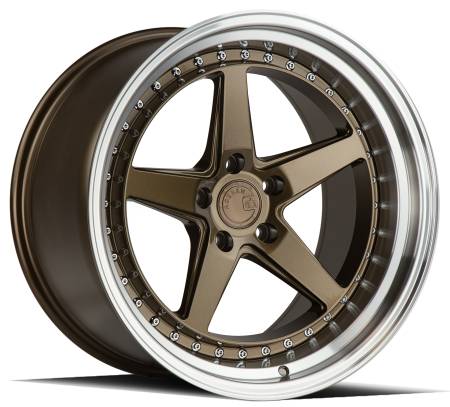 AodHan Wheels - AodHan Wheels Rim DS05 19x11 5x114.3 73.1CB ET15 Bronze w/Machined Lip