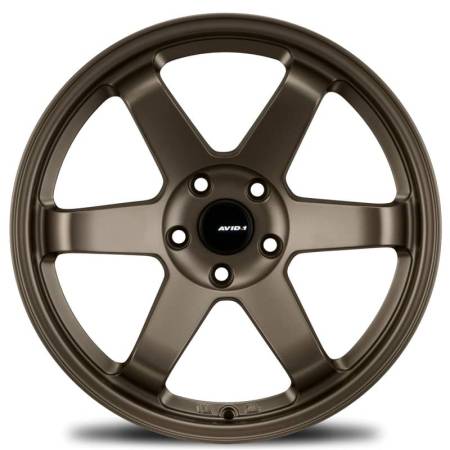 Avid.1 Wheels - Avid.1 Wheels Rim AV-06 18x8.5 5x100 ET35 73.1CB Matte Bronze