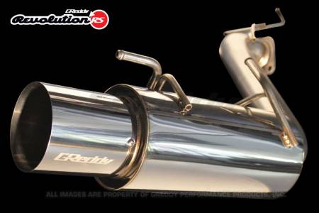 GReddy - GReddy 08-11 Mitsubishi Lancer GTS Revolution Axle Back Exhaust