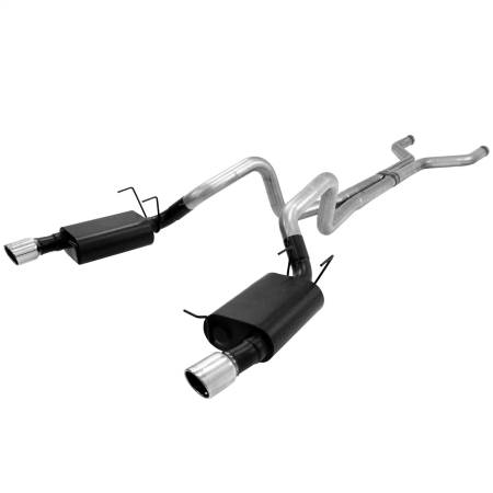 Flowmaster - Flowmaster 817587 American Thunder Cat Back Exhaust System Fits 13-14 Mustang