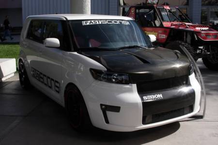 Seibon Carbon - Seibon DV-style carbon fiber hood for 2008-2012 Scion XB