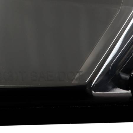 Spec'D Tuning Products - Spec-D 2010-2012 Ford Mustang Sequential LED Tail Lights (Glossy Black Housing/Smoke Lens)