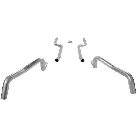 Flowmaster - Flowmaster 67-69 Camaro/Firebird 3In Header-Back System - 3.00 In. Dual Rear Exit (Pipes Only)