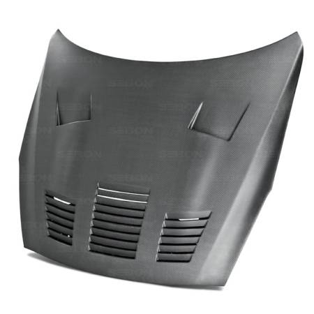 Seibon Carbon - Seibon GT-style DRY CARBON hood for 2009-2015 Nissan GTR..*ALL DRY CARBON PRODUCTS ARE MATTE FINISH!