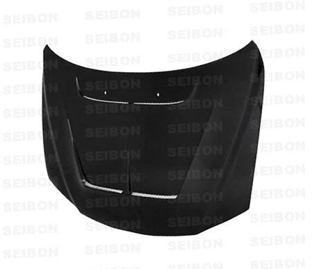 Seibon Carbon - Seibon TM-style carbon fiber hood for 2003-2006 Mazda 6