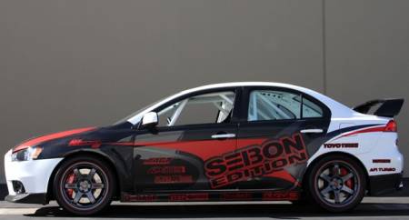 Seibon Carbon - Seibon Carbon fiber doors for 2008-2012 Mitsubishi Lancer EVO X (FRONT) *OFF ROAD USE ONLY! (pair)