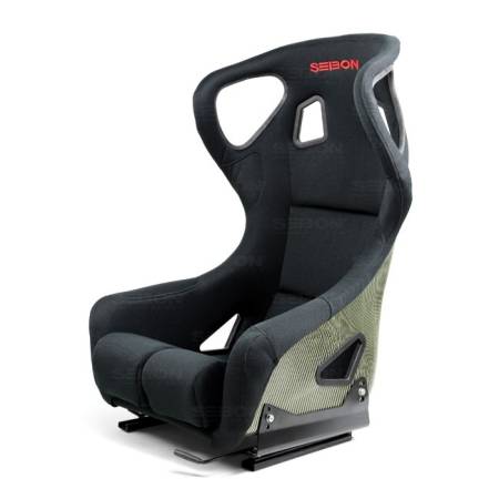 Seibon Carbon - Seibon Carbon Kevlar Bucket Racing Seat Type-FC - Black