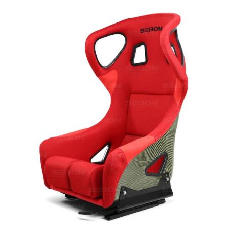 Seibon Carbon - Seibon Carbon Kevlar Bucket Racing Seat Type-FC - Red