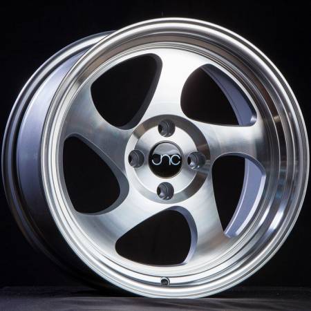 JNC Wheels - JNC Wheels Rim JNC034 Silver Machined Face 17X8 5X112 ET30