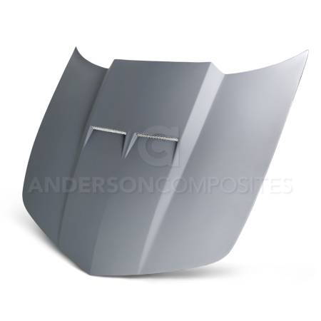 Anderson Composites - Anderson Composites 2010-2013 Chevrolet Camaro RAM AIR Style Hood Fiberglass