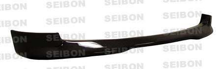 Seibon Carbon - Seibon TA-style carbon fiber front lip for 1999-2002 BMW E46 / 3 series 2DR