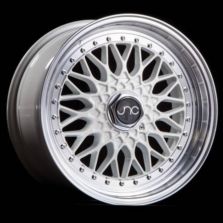 JNC Wheels - JNC Wheels Rim JNC004 White Machined Lip 18x9.5 4x100/4x114.3 ET25