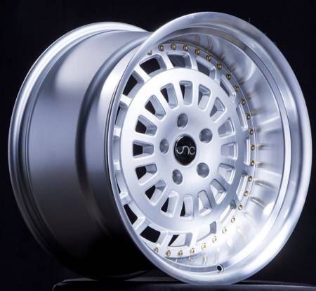 JNC Wheels - JNC Wheels Rim JNC046 Silver Machined Face 15x9 4x100 ET20