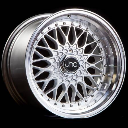 JNC Wheels - JNC Wheels Rim JNC004 Silver Machined Lip 18x8.5 5x100/5x114.3 ET30