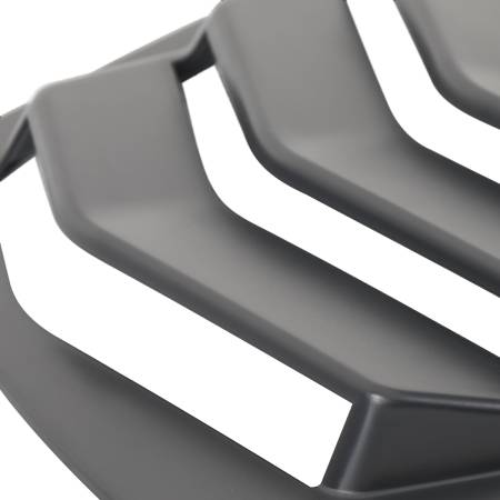 Spec'D Tuning Products - Spec-D 2011-2021 Dodge Charger Matte Black Window Louvers