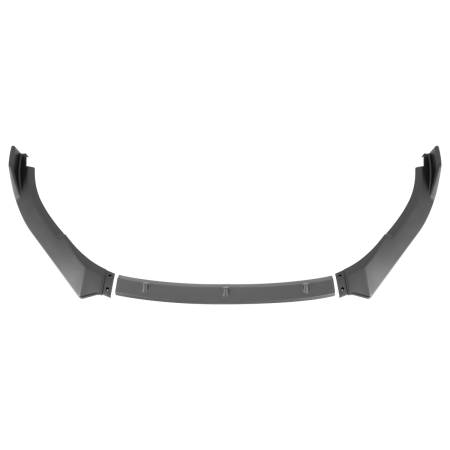 Spec'D Tuning Products - Spec-D 2010-2013 Volkswagen Golf/GTI Matte Black 3PC Front Bumper Lip Splitter Kit