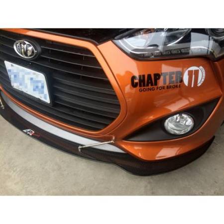 APR Performance - APR Performance Hyundai Veloster Front Wind Splitter 2013-Up