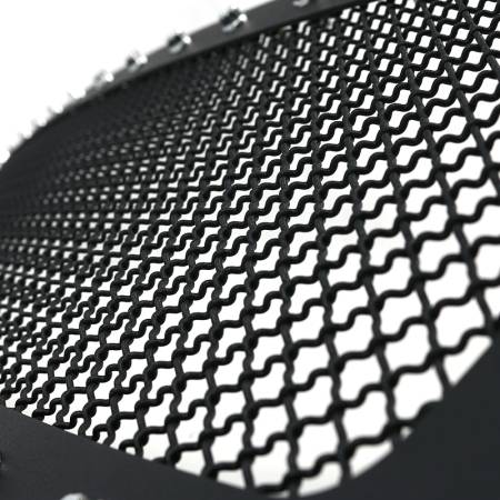 Spec'D Tuning Products - Spec-D 2003-2006 GMC Sierra 1500 Rivet Style Black Stainless Steel Mesh Grille Insert