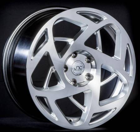 JNC Wheels - JNC Wheels Rim JNC047 Hyper Silver Machine Face 17x9.5 4x100/4x114.3 ET35