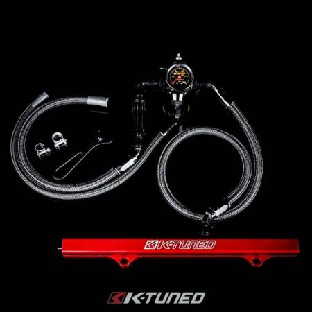 K-Tuned 6AN Fuel Line Kit, Center Feed/ With Filter/ Wrench