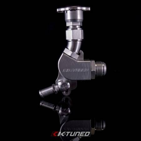 K-Tuned K20 Upper Coolant Housing w/o Filler Neck - Includes Hose End and 16AN