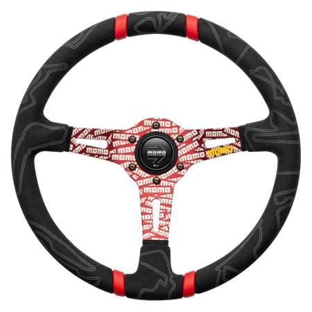 Momo - Momo Ultra Steering Wheel 350mm - Red