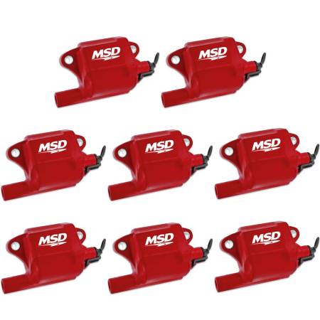 MSD Ignition - MSD Coils, Pro Power, GM LS2/3/4/7/9, 05-13, 8-Pack