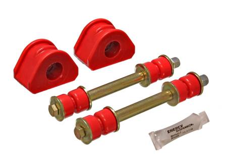 Energy Suspension - Energy Suspension 97-03 Ford F150 4wd/F250 Light Duty 4WD Red 27mm Front Sway Bar Bushing Set