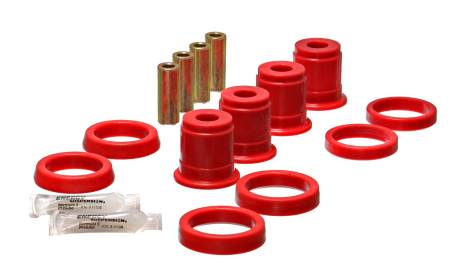 Energy Suspension - Energy Suspension Universal Half Set Red Upper Control Arm Bushings