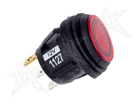 Rigid Industries - RIGID 2 Position (On/Off) Rocker Switch, Red, Single