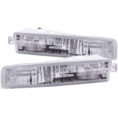 ANZO Headlights, Tail Lights and More  - ANZO 1997-2001 Honda Prelude Euro Parking Lights Chrome