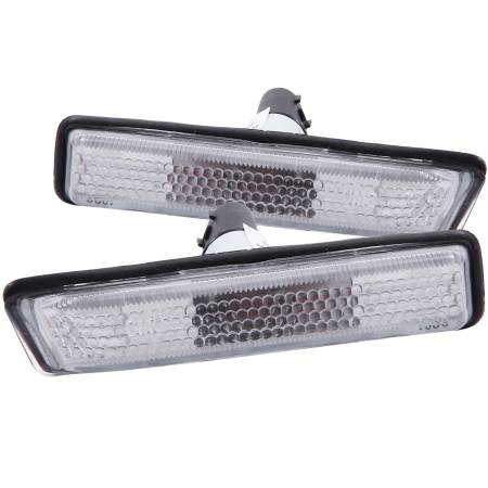 ANZO Headlights, Tail Lights and More  - ANZO 1997-1998 BMW 3 Series Side Marker Lights Clear