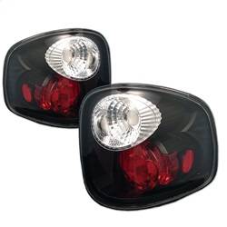 Spyder Auto - Spyder Ford F150 Flareside 01-03 (Not Fit Supercrew)Euro Style Tail Lights Black ALT-YD-FF15001FS-BK