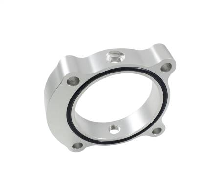 Torque Solution - Torque Solution Throttle Body Spacer (Silver): Kia Optima 2.0T