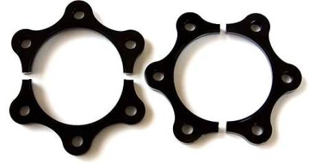 BLOX Racing - BLOX Racing Honda S2000 Racing Half Shaft Spacers - Black (Recommended for vehicles lowered 1.25in or more)