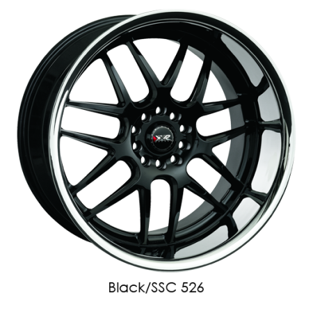 XXR Wheels - XXR Wheel Rim 526 20X9 5x114.3/5x120 ET35 73.1CB Black / SSC