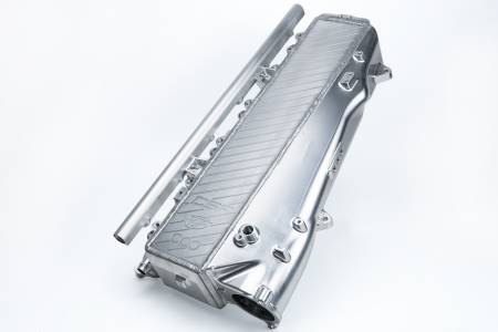 CSF Radiators - CSF Toyota A90/A91 Supra/ BMW G-Series B58 Charge-Air Cooler Manifold- Machined Billet Aluminum