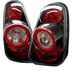 Spyder Auto - Spyder Mini Cooper 02-06/Cooper Convertibles 05-08 Euro Style Tail Lights Black ALT-YD-MC02-BK