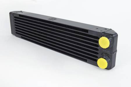 CSF Radiators - CSF Universal Dual-Pass Oil Cooler - M22 x 1.5 Connections 22x4.75x2.16