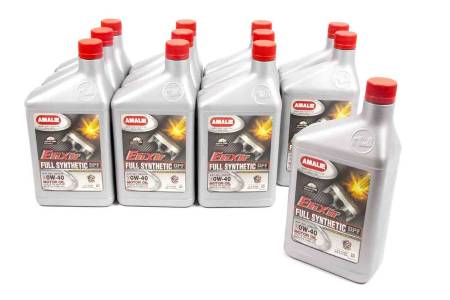 Amalie Motor Oil - Amalie Motor Oil - Elixir - 0W40 - Synthetic - 1 qt - Set of 12