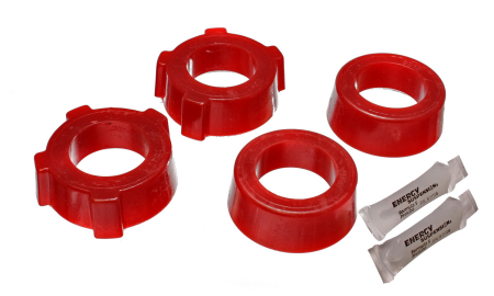 Energy Suspension - Energy Suspension 69-78 Vokswagen (Air Cooled) Red Rear Spring Plate Bushing Set