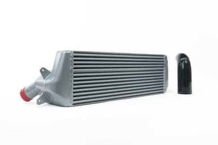 CSF Radiators - CSF 2020+ Hyundai Veloster N / 2021+ Hyundai i30N DCT High Perf. Stepped Core Intercooler - Silver