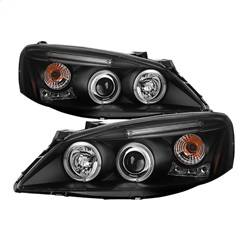 Spyder Auto - Spyder Pontiac G6 2/4DR 05-08 Projector Headlights LED Halo LED Blk PRO-YD-PG605-HL-BK