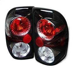 Spyder Auto - Spyder Dodge Dakota 97-04 Euro Style Tail Lights Black ALT-YD-DDAK97-BK