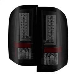 Spyder Auto - Spyder 07-13 Chevy Silverado (Exc 2010 Model) Verison 2 LED Tail Lights ALT-YD-CS07V2-LED-BSM